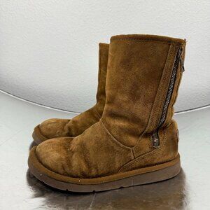 Brown Suede Women's Boots